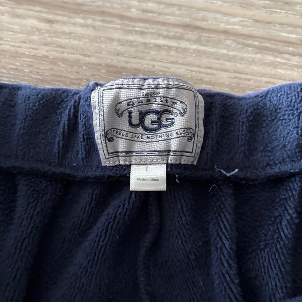 Vintage Y2K/2000s Baggy Navy Blue Ugg Streetwear Comfy Sweatpants! Size L